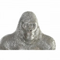 Dekoratīvās figūriņas DKD Home Decor Sudrabains Sveķi Gorilla (38 x 55 x 52 cm)