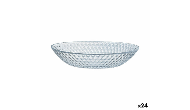 Dziļais šķīvis Luminarc Pampille Clear Caurspīdīgs Stikls (20 cm) (24 gb.)