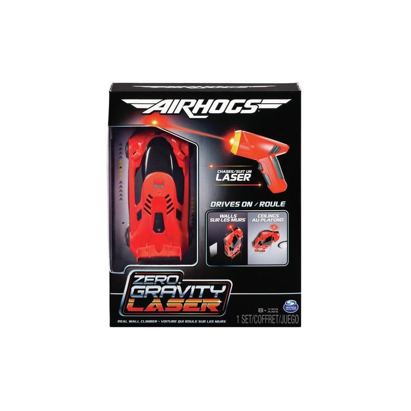 Air Hogs , Zero Gravity Laser, Laser-Guided Wall Racer, Wall Climbing ...