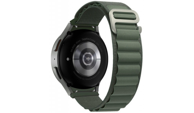 Tech-Protect kellarihm Nylon Pro Samsung Galaxy Watch4/5/5 Pro, military green