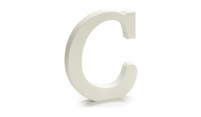 Letter Pincello 1711003 C White 1,8 x 21 x 17 cm (12 Units)