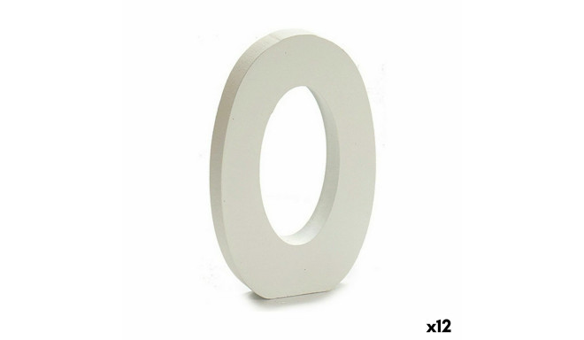 Numbrid Pincello 1711027 Valge 1,8 x 21 x 17 cm (12 Ühikut)