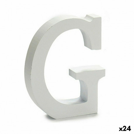 Letter Pincello 1711043 G White 2 x 16 x 14,5 cm (24 Units)