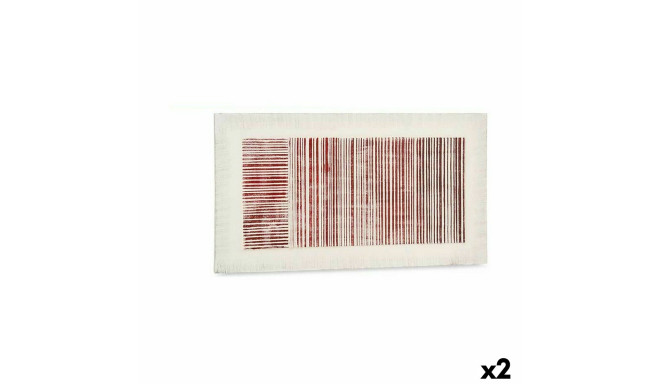 Canvas Stripes With relief (110 x 60 x 2,5 cm) (2 Units)