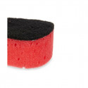 Scourer Foam Red Black Abrasive fibre (40 Units)