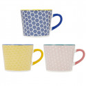 Cup Quid Pippa Ceramic Multicolour (350 ml) (12 Units)