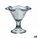Ice Cream and Milk Shake Glass Bormioli Rocco Primavera Glass (240 ml) (6 Units)