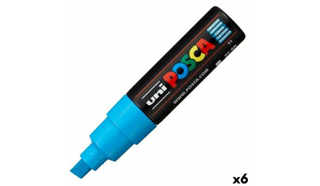 Фломастер POSCA PC-8K бирюзовый (6 штук)