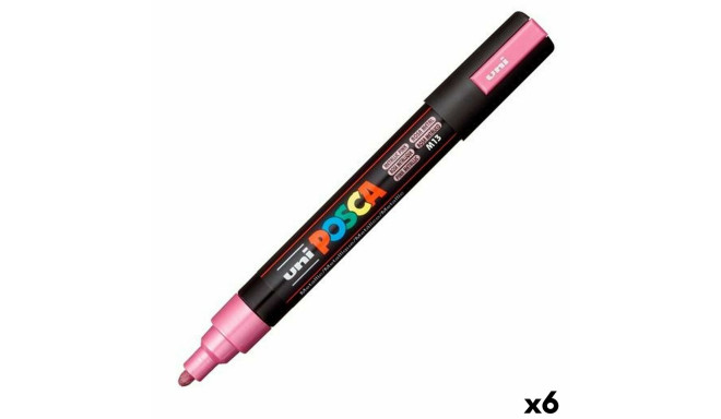 Marker POSCA PC-5M Roosa (6 Ühikut)