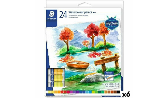 Ūdenskrāsu komplekts Staedtler Design Journey 6 Daudzums 12 ml