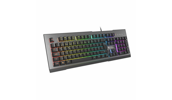 Klaviatuur Genesis NKG-1622 Must Hispaaniakeelne Qwerty