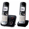 Fiksētais Telefons Panasonic Corp. KX-TG6822FRB Melns Pelēks