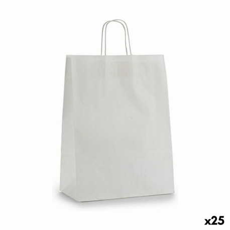 Бумажный пакет Pincello 32412 Белый 32 X 12 X 50 cm (25 штук)