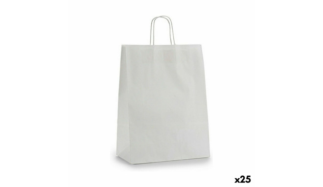 Paper Bag White (32 X 12 X 50 cm) (25 Units)