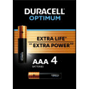 Optimum DURACELL AAA, 4 vnt (1 tk)