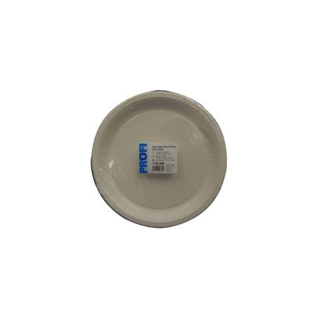Papptaldrik, Profi,valge, D - 26cm, 50tk / pakis
