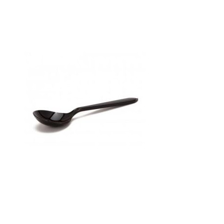 Teelusikas,korduvkasutatav, must, 12,5 cm, 50 tk
