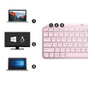 Logitech klaviatuur MX Keys Mini, roosa