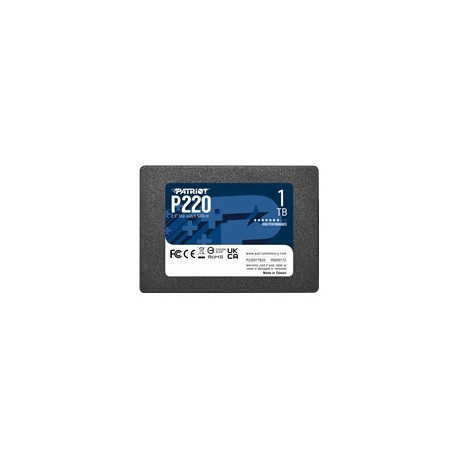PATRIOT P220 SATA 3 1TB SSD 550/500MB/s