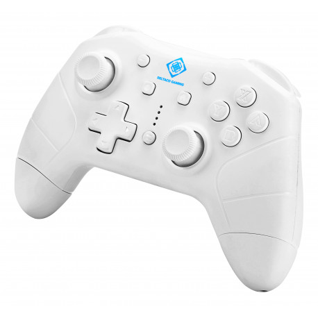 Controller DELTACO GAMING for Nintendo Switch / PC / Android, Bluetooth 2.1, ABS plastic, white / GA