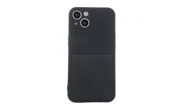 Fusion Card Case silikoonist ümbris Apple iPhone 14 Pro must