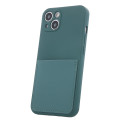 Fusion Card Case silikoonist ümbris Samsung A536 Galaxy A53 5G roheline
