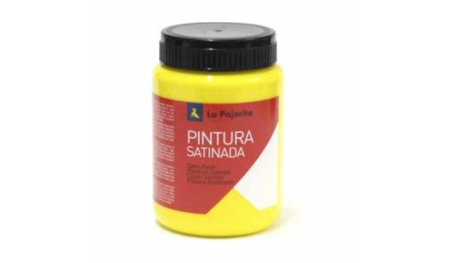 Tempera La Pajarita L-02 Gold Yellow Satin finish School (35 ml) (6 Units)