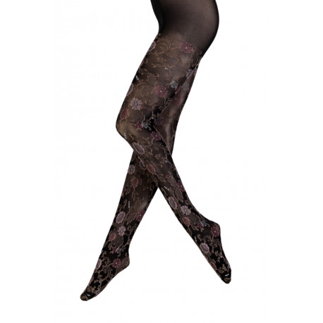 SOKISAHTEL CARMEN romantilise lillemustriga sukkpüksid 424