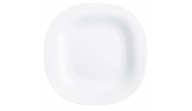 Dessert dish Luminarc Carine White Glass (19 cm) (24 Units)