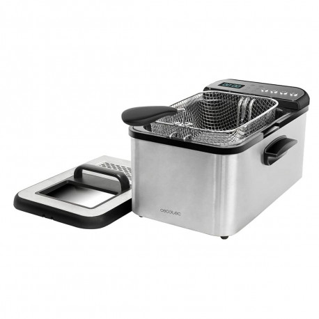 Deep-fat Fryer Cecotec Cleanfry Luxury 3000 3,2L 2400W Steel