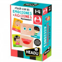 Educational Baby Game HEADU Flash Cards Emociones y Acciones Spanish