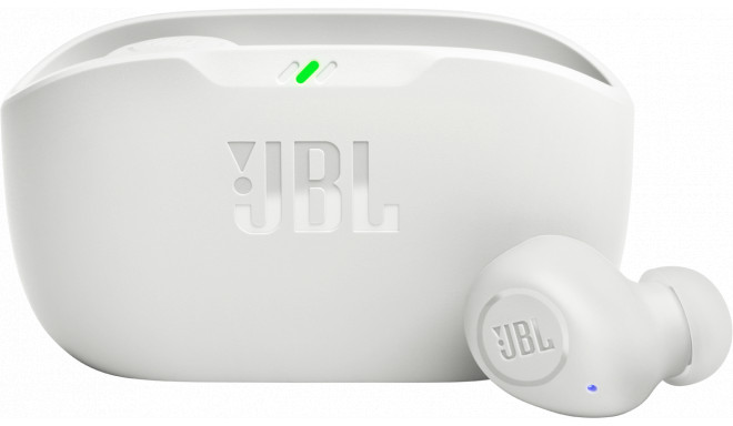 JBL wireless earbuds Wave Buds, white