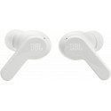 JBL wireless earbuds Wave Beam, white