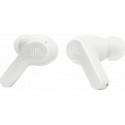 JBL wireless earbuds Wave Beam, white