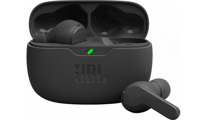 JBL wireless earbuds Wave Beam, black