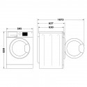WHIRLPOOL Washing machine FFB 9469 BV EE, 9 k