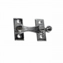 Door Hasp EDM H-formas Tērauds Pa labi Hromēts (8 cm)