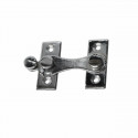 Door Hasp EDM H-formas Tērauds Pa kreisi Hromēts (8 cm)