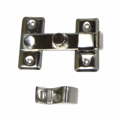 Door latch EDM 85079 Steel 8 cm Reversible