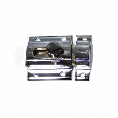 Door bolt EDM 85084 nickel Steel 25 mm 25mm Fastener
