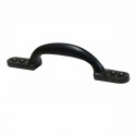 Door handle EDM Black Steel 155 mm