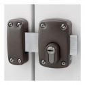 Safety lock IFAM X5 Steel Dark grey 110 mm