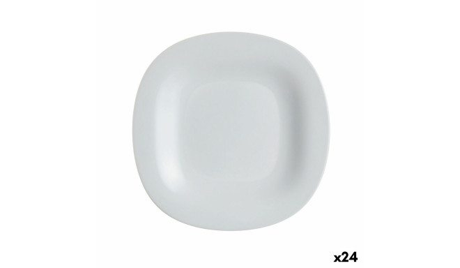 Dessert dish Luminarc Carine Granit Ø 19,5 cm Grey Glass (24 Units)