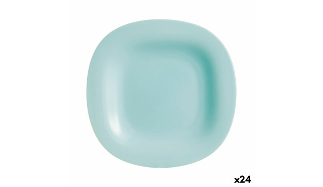 Dessert dish Luminarc Carine Turquoise Glass (19 cm) (24 Units)