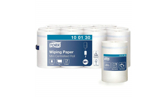 Continuous Roll of Paper Tork 100130 White 120 m