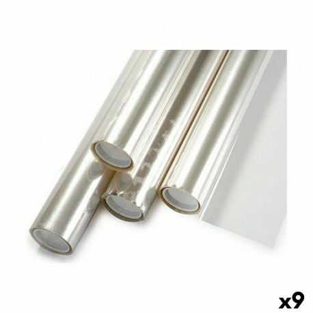 Gift Wrap FLOR0.62X25 FLOR0.62X25 Transparent 0.,62 x 25 m (9Units)