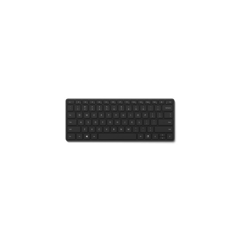 Microsoft wireless keyboard Designer Compact QWERTZ, black - Keyboards ...