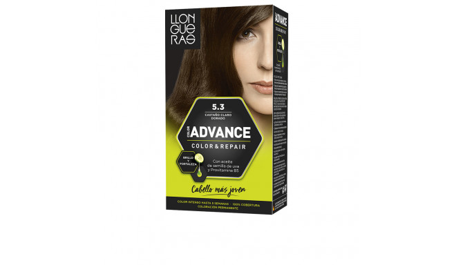 LLONGUERAS COLOR ADVANCE #5,3 castaño claro dorado 1 u