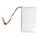 Power Bank VEGER MagOn with wireless charging support MagSafe 15W - 10 000mAh PD22,5W white (VP1151 