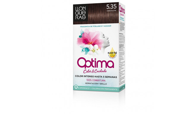 LLONGUERAS OPTIMA hair colour #5.35-passion chocolate 1 u